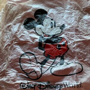 Disney Mickey Mouse Red and Black Bag